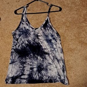 Torrid tie dye Tank Top Size 0 plus size SEXY and STRETCHY